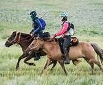 Mongol Derby riders