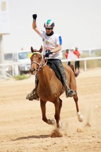 Teenager Mohammad AlMarri aboard SM Jota Curado