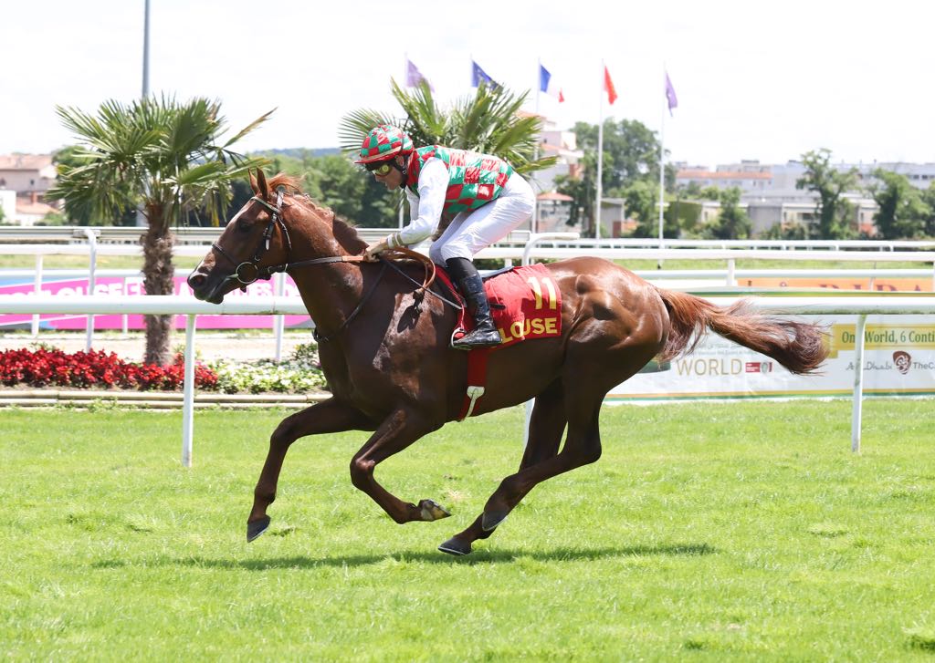 Deryam winning in Toulouse