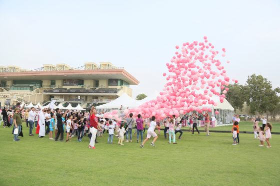 Pink Polo at Ghantoot