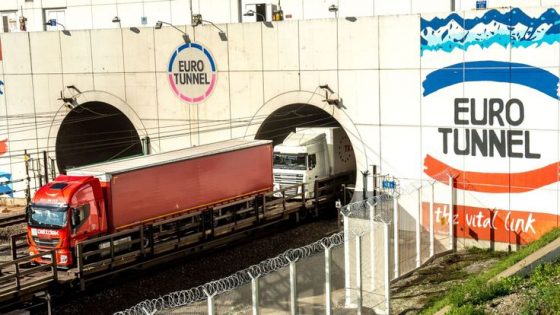 EUROTUNNEL with Freight